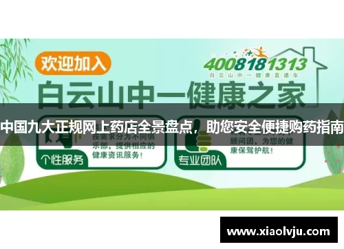 中国九大正规网上药店全景盘点，助您安全便捷购药指南